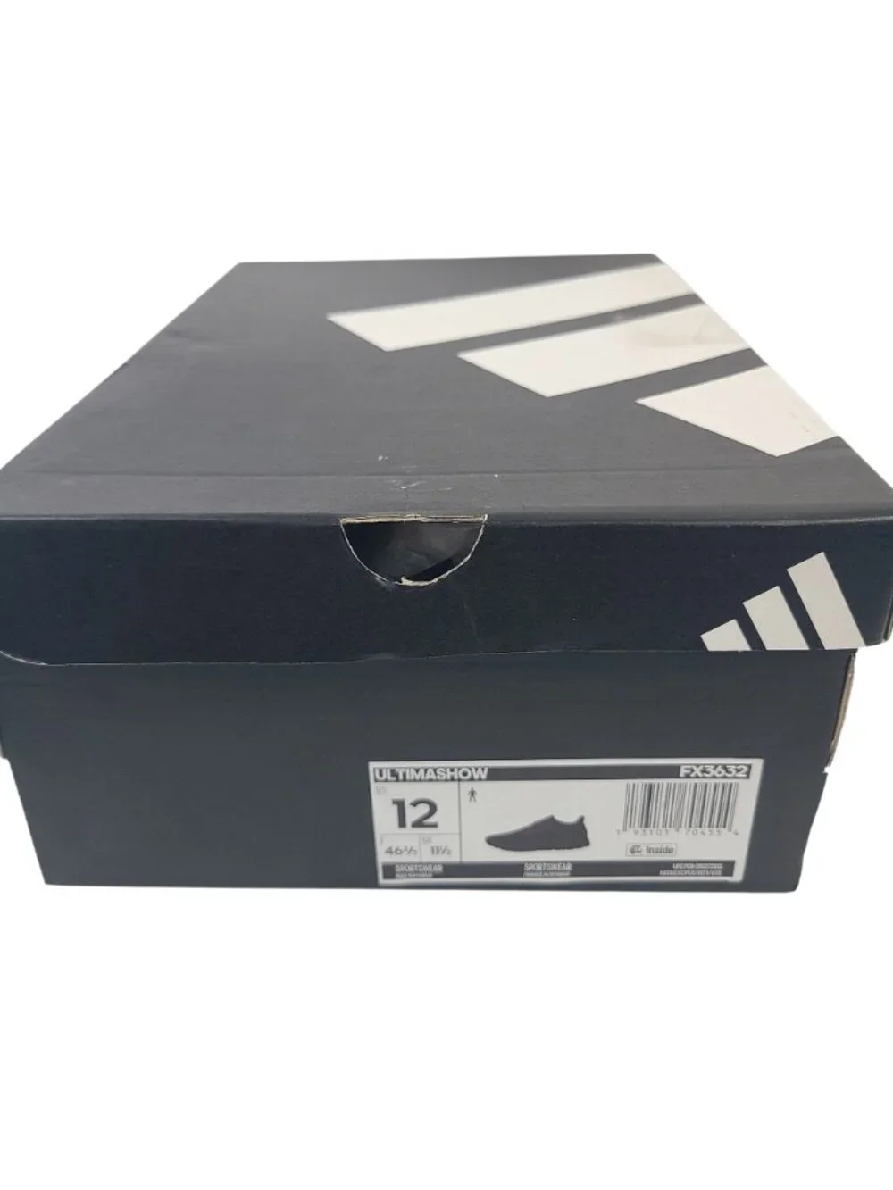 NEW Adidas Ultimashow Men's Running Shoes Size 12 Black Mesh FX3632